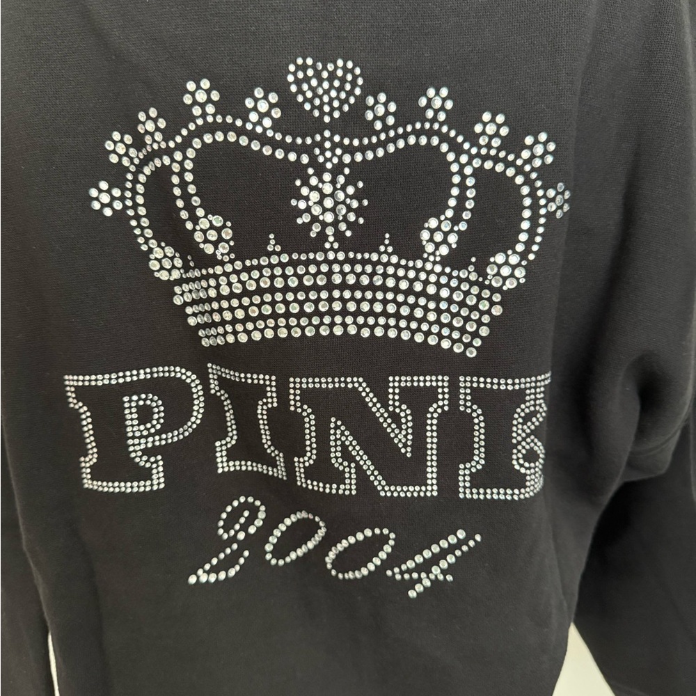 Victoria’s Secret PINK Ivy Fleece Campus bling Full-Zip Hoodie - Picture 7 of 7